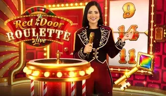 Red Door Roulette live table tile